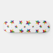 Skateboard Motif d'étoiles (Horz)