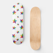 Skateboard Motif d'étoiles (Recto)