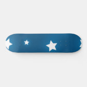 Skateboard Motif d'étoiles (Horz)
