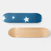Skateboard Motif d'étoiles (Horz)