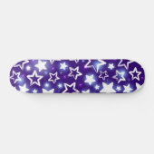 Skateboard Motif d'étoiles (Horz)