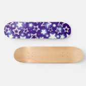 Skateboard Motif d'étoiles (Horz)