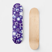 Skateboard Motif d'étoiles (Recto)