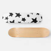Skateboard Motif d'étoiles (Horz)