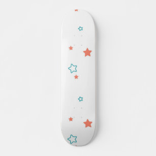 Skateboard Motif d'étoiles