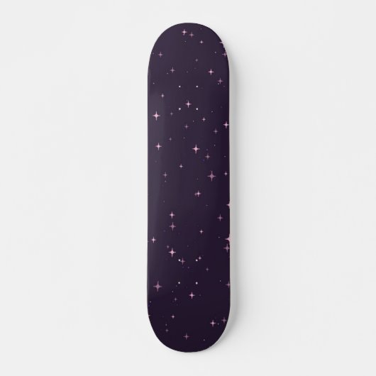 Skateboard Motif d'étoiles (Devant)