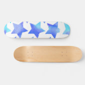 Skateboard Motif d'étoiles (Horz)