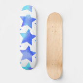 Skateboard Motif d'étoiles (Recto)
