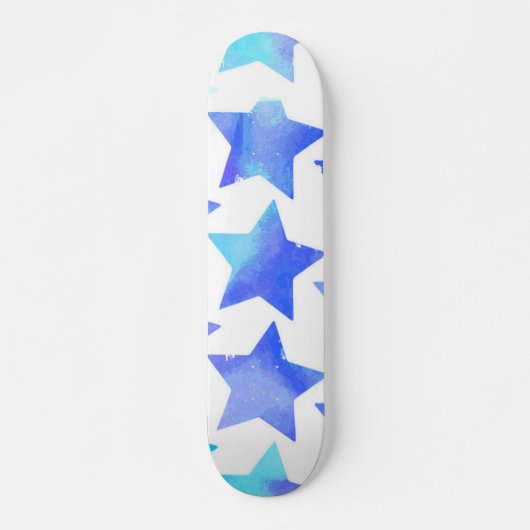 Skateboard Motif d'étoiles (Devant)
