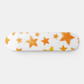 Skateboard Motif d'étoiles (Horz)