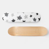 Skateboard Motif d'étoiles (Horz)
