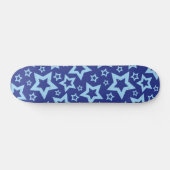 Skateboard Motif d'étoiles (Horz)