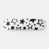 Skateboard Motif d'étoiles (Horz)