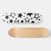 Skateboard Motif d'étoiles (Horz)