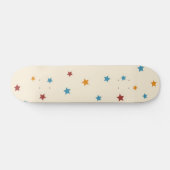 Skateboard Motif d'étoiles (Horz)