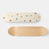 Skateboard Motif d'étoiles (Horz)