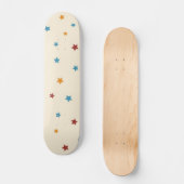 Skateboard Motif d'étoiles (Recto)