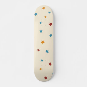 Skateboard Motif d'étoiles