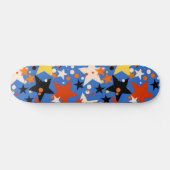 Skateboard Motif d'étoiles (Horz)