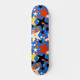 Skateboard Motif d'étoiles