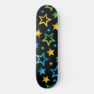 Skateboard Motif d'étoiles