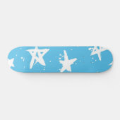 Skateboard Motif d'étoiles (Horz)