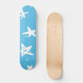Skateboard Motif d'étoiles (Recto)