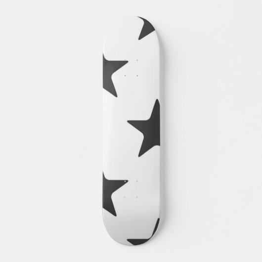 Skateboard Motif d'étoiles (Devant)