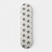 Skateboard Motif d'étoiles (Devant)
