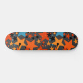 Skateboard Motif d'étoiles (Horz)