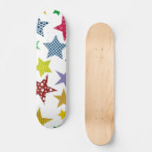 Skateboard Motif d'étoiles (Recto)