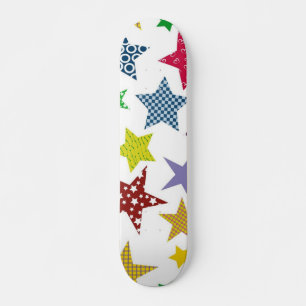 Skateboard Motif d'étoiles