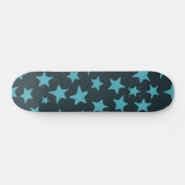 Skateboard Motif d'étoiles (Horz)
