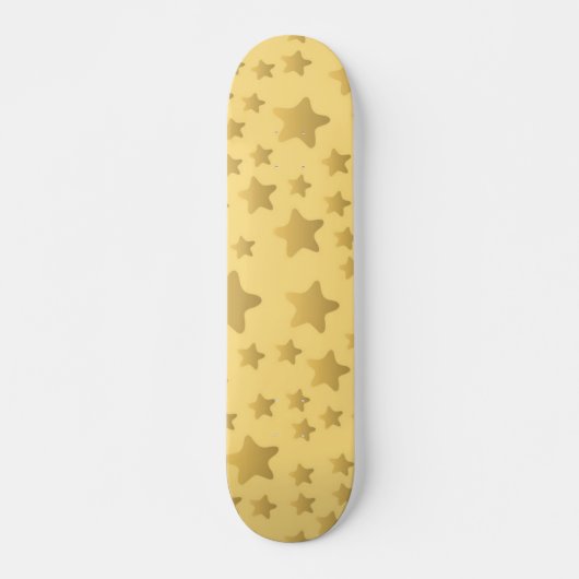 Skateboard Motif d'étoiles (Devant)