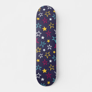 Skateboard Motif d'étoiles