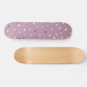 Skateboard Motif d'étoiles (Horz)