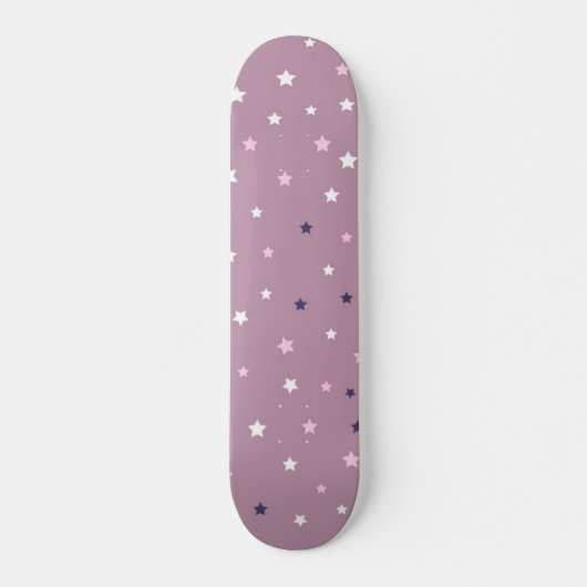 Skateboard Motif d'étoiles (Devant)
