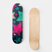 Skateboard Motif d'étoiles (Recto)