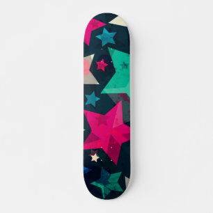 Skateboard Motif d'étoiles