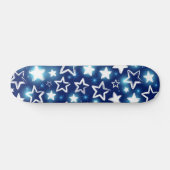 Skateboard Motif d'étoiles (Horz)