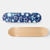 Skateboard Motif d'étoiles (Horz)