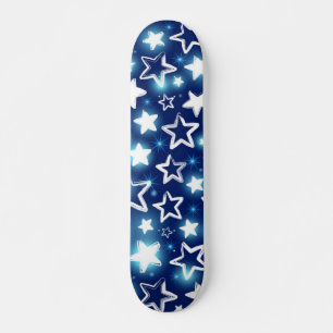 Skateboard Motif d'étoiles