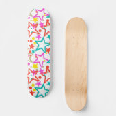 Skateboard Motif d'étoiles (Recto)