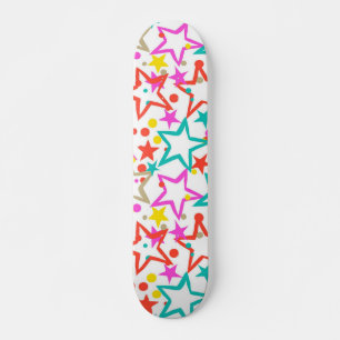 Skateboard Motif d'étoiles