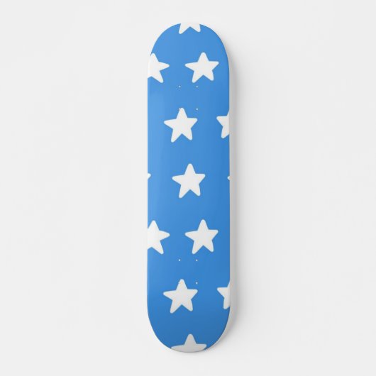 Skateboard Motif d'étoiles (Devant)