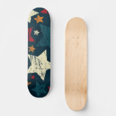 Skateboard Motif d'étoiles (Recto)