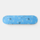 Skateboard Motif d'étoiles (Horz)