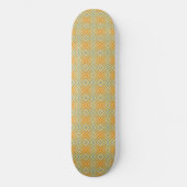Skateboard Motif diamant alternatif Orange Pop (Recto)