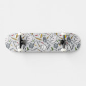 Skateboard Motif d'outils de cuisine (Horz)
