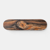 Skateboard Motif du grain de bois (Horz)